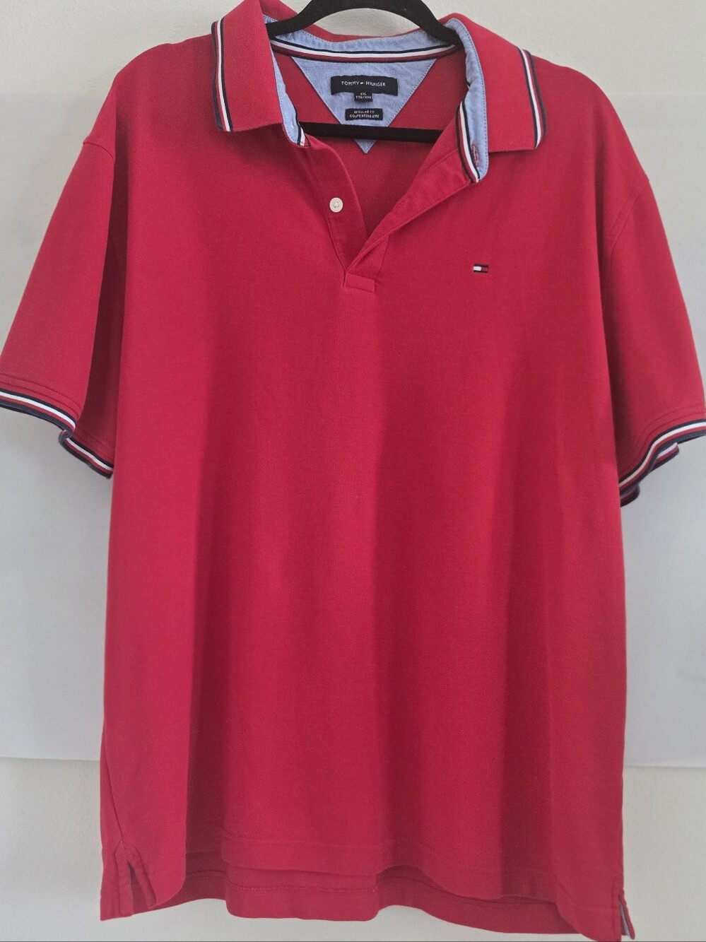 Tommy Hilfiger Men’s Red Polo Shirt